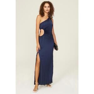 DELFI Collective Solie Gown Size XS Navy Blue